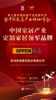 「大雁奖」中国家居产业定制家居领军品牌奖榜单揭晓